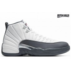 Jordan 12 Retro White Dark Grey