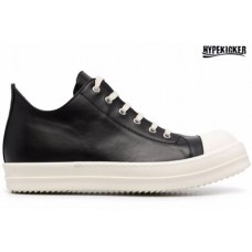 Rick Owens Leather Low Sneakers